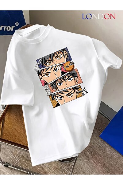 PENTHİLUS Unisex Anmi Printed Single Jersey Cotton T-Shirt