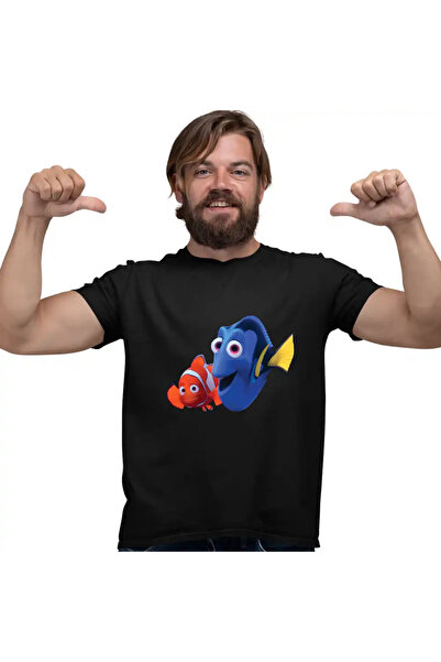 OEM Tricou Barbati Cautarea lui Nemo Dory Marlin Tata Viata Marina