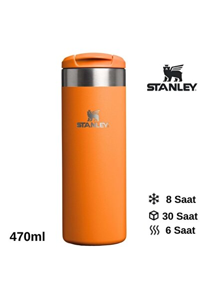 Stanley The AeroLight™ Transit Mug 0.47L Termos Kupa Bardak Matara TURUNCU
