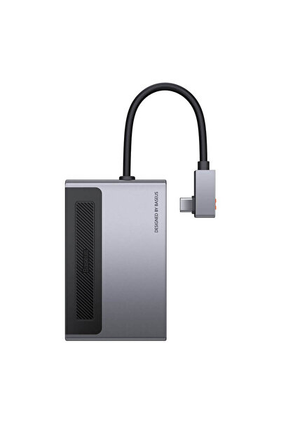 Baseus Σταθμός σύνδεσης Magic Multifunction, σύνδεση υπολογιστή USB-C, USB 3.0x1, 3.5mm|αναγνώστης καρτών MicroSD