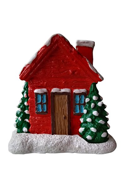 escoines koleksiyon Escoines Yılbaşı Temalı Dekoratif Ev Tütsülük Dağ Evi Yıl...