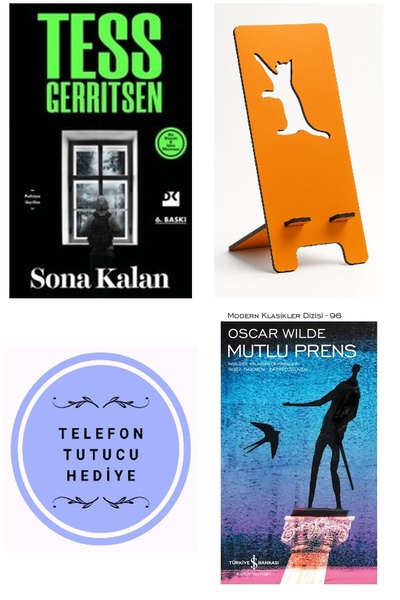 TÜRKİYE İŞ BANKASI KÜLTÜR YAYINLARI Sona Kalan + Tess Gerritsen + Mutlu Prens...