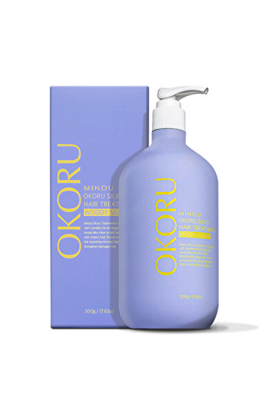 OKORU بلسم الشعر الكوري أودونسو مسك (وودي مسك) لمنع تساقط الشعر والقشرة 500 مل