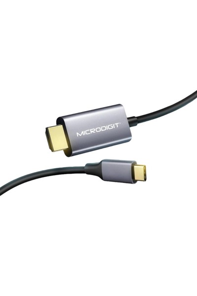 advisor USB-C to HDMI Adapter Cable, Black, 1.8m