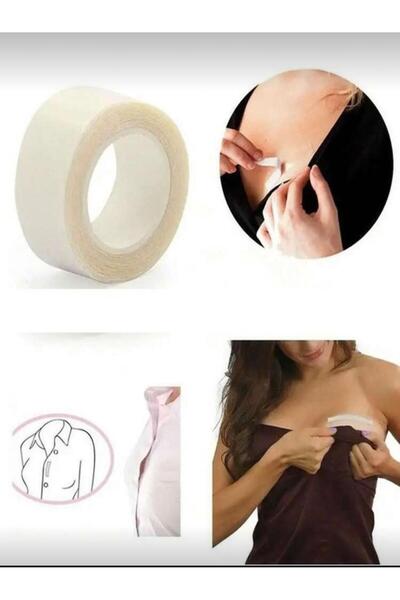 Oprah Çift Taraflı Göğüs Bandı / Dekolte Sabitleyici Moda Bant
