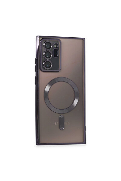 Hatreds Samsung Galaxy Note 20 Ultra İçin Uyumlu Renkli Kenarlı Arkası Şeffaf...