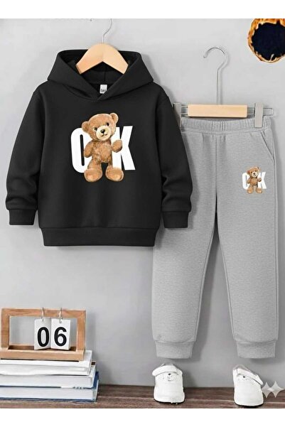 Nice Clothes Παιδικό Σετ Φόρμας με Κουκούλα UNISEX (ΕΚΤΥΠΩΣΗ ΠΟΛΛΑΠΛΩΝ ΑΡΚΟΥΔ...