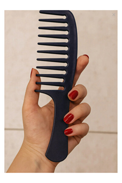 Acarlar Ticaret Siyah Geniş Dişli Saç Şekillendirici Tarak