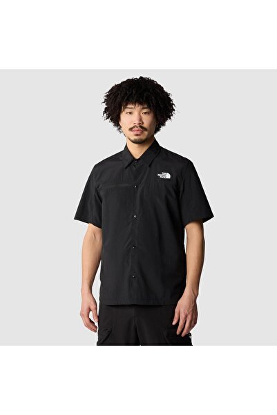 THE NORTH FACE Erkek PACKABLE SS Gömlek NF0A883J4H01 Siyah-XXL