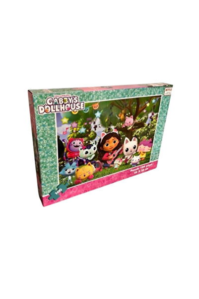 Mesco Παζλ 100 piese Gabby, διάσταση asamblat 26x36cm, διάσταση cutie 32x23x4cm