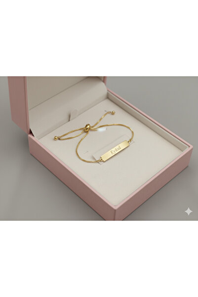 ForgeBox Kişiye Özel İsimli Paslanmaz Çelik Bileklik | Lazer Kazıma | Ayarlan...