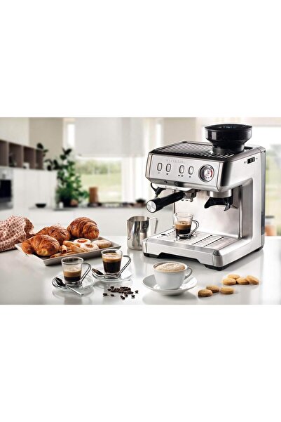 ARIETE Espresso Coffee Maker 1600W with Grinder, Cappuccino Device & 2L Tank – 1313