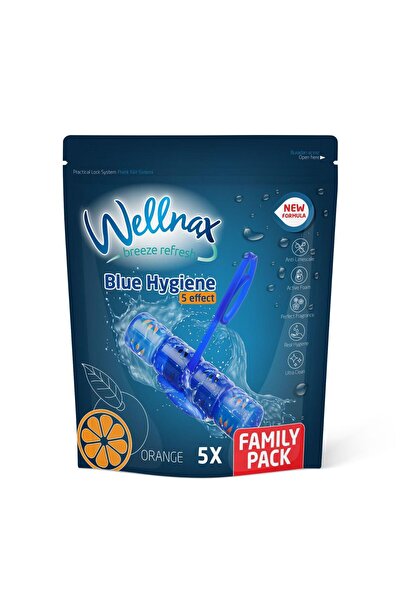 MAVİ SU WC Blok 5'li Tuvalet Bloğu ULTRA CLEAN 5x50 gr PORTAKAL | Orange