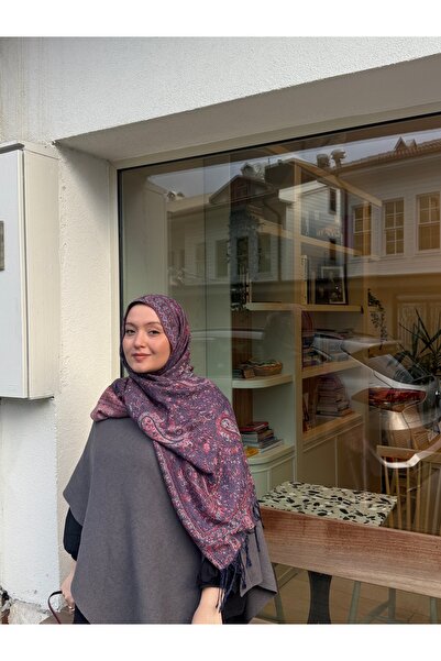 Shiraa Çift Taraflı Kaşmir Şal