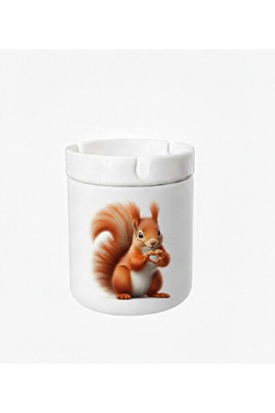 sartre art منفضة سجائر على شكل حمار بتصميم 'سنجاب' كهدية بدون رائحة