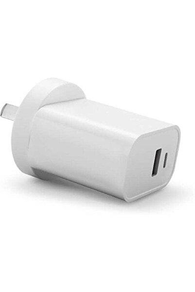 Shopi شاحن جداري سريع من مونتاكي بقوة 30 واط بمنفذ USB-C، مزود بمحول طاقة ثنا...