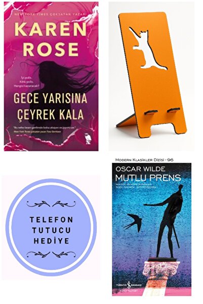 TÜRKİYE İŞ BANKASI KÜLTÜR YAYINLARI Gece Yarısına Çeyrek Kala + Karen Rose + ...