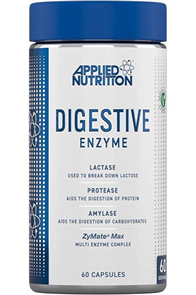 applied nutrition Digestive Enzyme Lactase Protease Amylase Digestion Flatule...