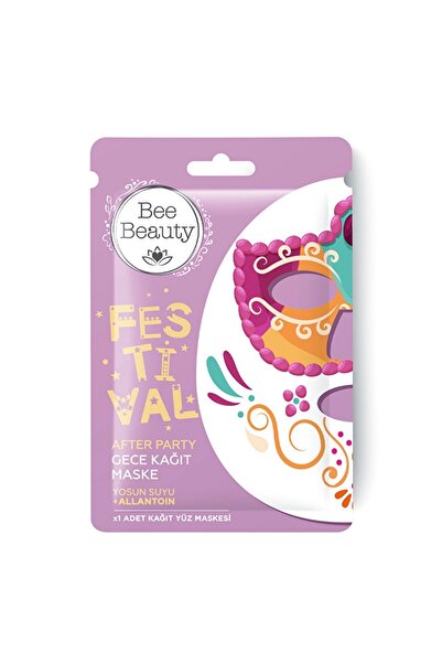 Bee Beauty A mask to remove impurities and address skin problems after a party (original products)