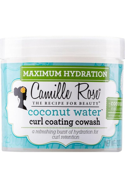 Tgin Camille Rose 12 fl oz Curly Hair Smoothing and Detangling Liquid with Co...