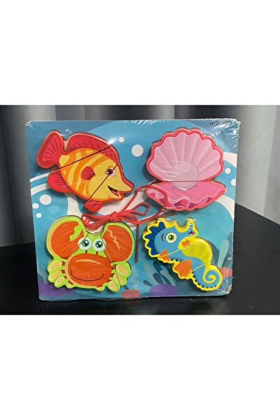 OEM Educational Wooden Puzzle 2 for Children Various Fruit and Marine Animals...