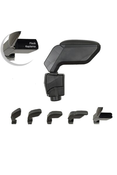 Genel Markalar Renault Fluence Araca Özel Kol Dayama Kolçak Siyah 2009+ sonra...