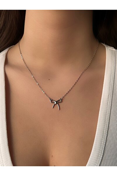 MODA Fiyonk Tasarımlı Çelik Kolye