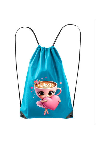 Malfini Rucsac tip Sac pentru Copii Personalizat Ballerina Cappucina