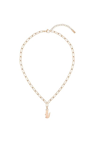 Lacoste Women's Crocodile Pendant Necklace