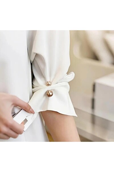 Bacoss ÇOK AMAÇLI İNCİLİ 2 Li DARALTMA-EŞARP-KEMER-ŞAL İĞNELİ GİYSİ TOKASI (B...