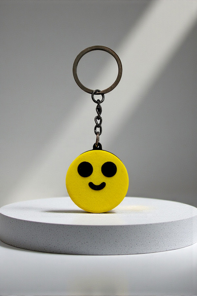 Saes Labs Brawl Stars Happy Expression Keychain