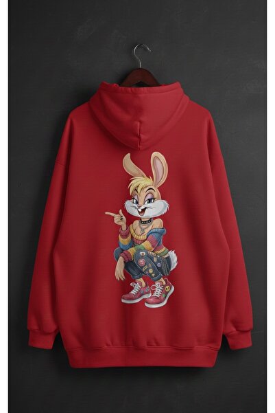 Infire clothing 100% Cotton Unisex Oversized Printed Hooded Sweatshirt