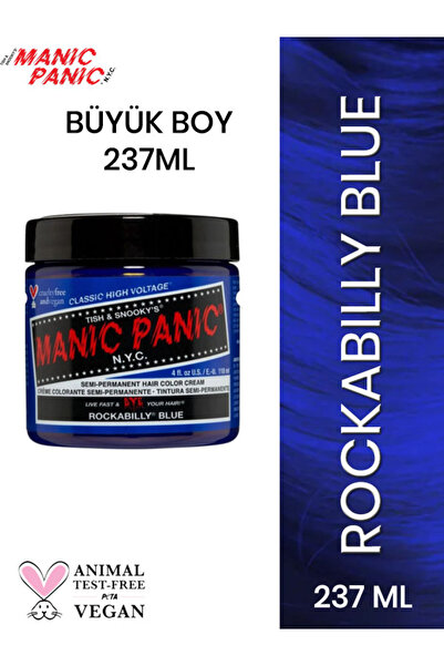 Manic Panic Rockabılly® Blue - Classıc Hıgh Voltage® BÜYÜK BOY 237ML