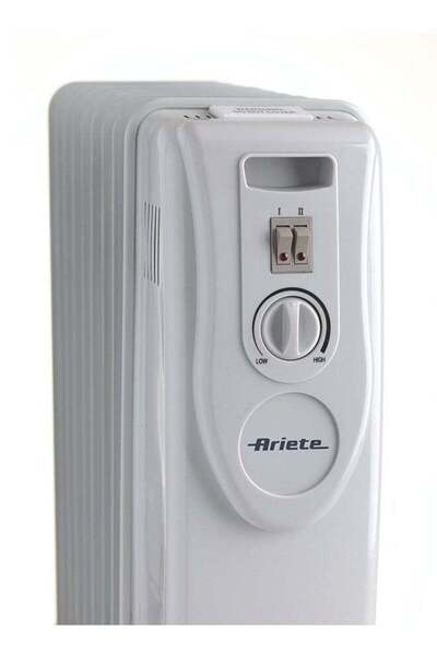 ARIETE 0836 13-Fin Oil Radiator Heater- 2500W High-Power | 3 Heat Settings, (White)