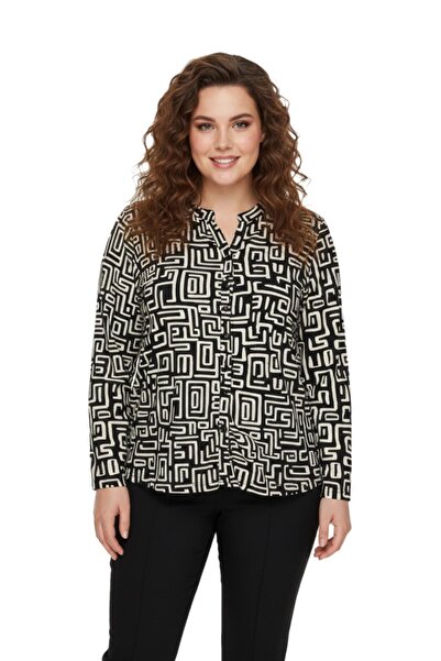 wearon tekstil Γυναικεία μπλούζα με κουμπιά BGL-ST05123