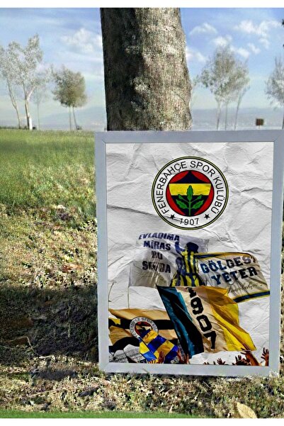 BuzzDesigns Fenerbahçe Efsane Tribün – Çerçeveli Duvar Tablosu