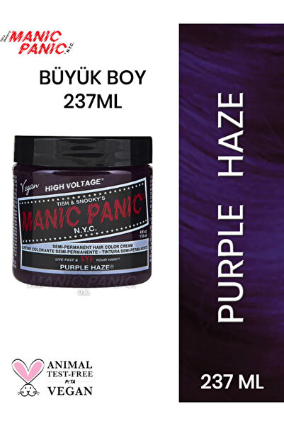 Manic Panic Classic Purple Haze Saç Boyası BÜYÜK BOY 237ML