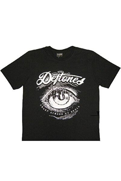 orijintex Tricou negru pentru bărbați Deftones