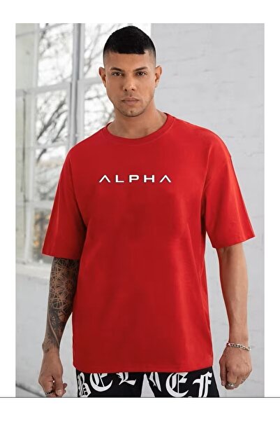 oneagılyazı Unisex Alpha Printed T-shirt