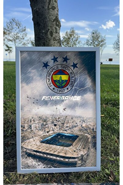 BuzzDesigns Fenerbahçe Kadıköy Efsanesi Duvar Tablosu (Çerçeveli)