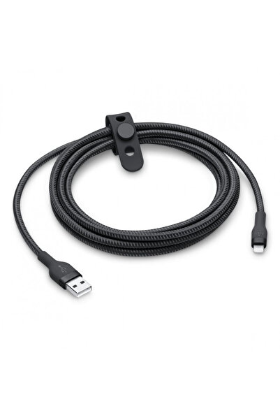 Belkin بيلكن - فلكس كيبل ايفون 1 متر يو اس بي لاتينيق - اسود