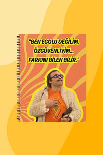 SEKİZELLİİKİ BURHAN ALTINTOP -BASKILI TASARIM DEFTER