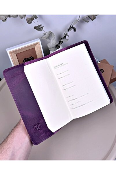 Fil Deri Дневник от естествена кожа с държач за химикалки Premium Diary 2129