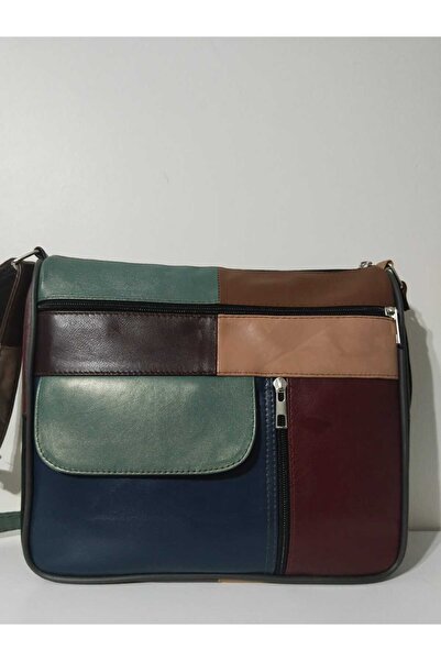 atter حقيبة نسائية من الجلد الطبيعي (27 سم × 25 سم)