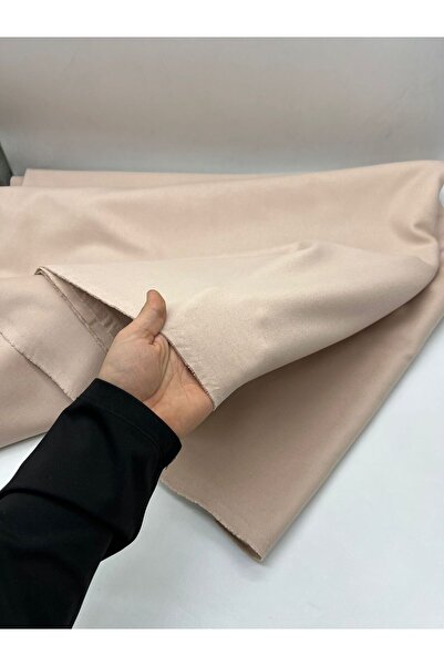 Kumaş Sevdası Відкрита пудра Тонка кашемірова тканина (пальто, куртка, плащ) (ШИРИНКА 140 СМ) 1-й сорт Не пушиться