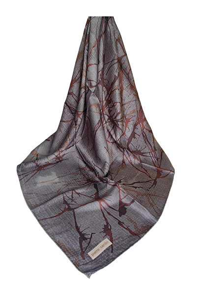 Pierre Cardin Silk Crepe Satin Scarf 2026 Winter Season 9080230-372