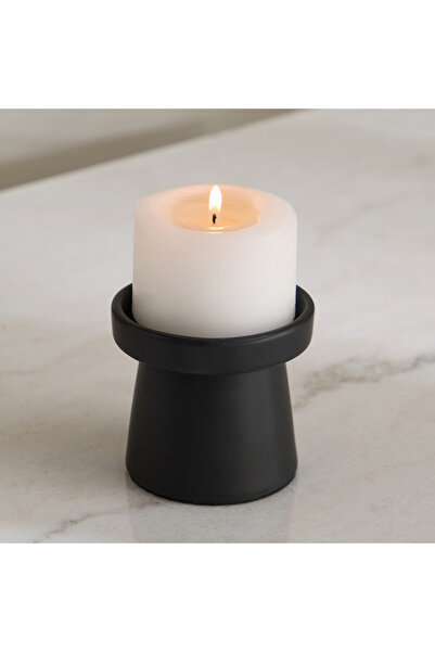 Home Box Sansa Roma Ceramic Candleholder - 10.5x10.5x9 cm