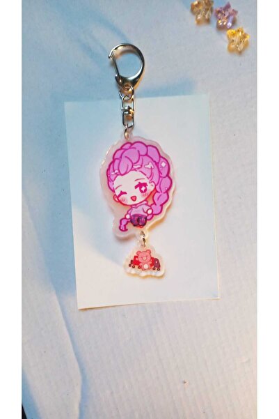 Atölye Moonlit Kpop Demon Hunters Rumi Anahtarlık Kpdh K-pop Akrilik Çanta Süsü