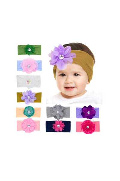 Superbaby Bentita lata cu floare aplicata