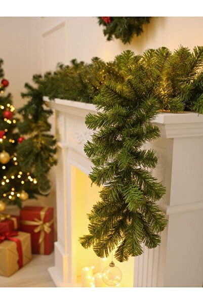 OKAVANGO Ornamente de decor de Crăciun Ramură de pin verde GARLAND Ornament p...